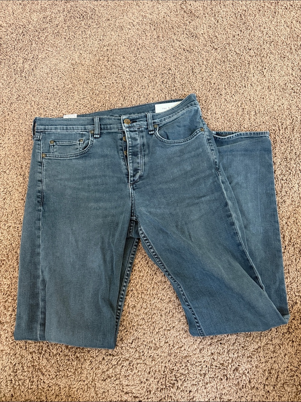rag & bone Men Jeans Slim - Medium Blue